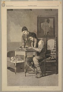 The Family Record by Winslow Homer