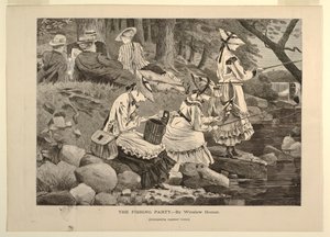 The Fishing Party, from Appletons