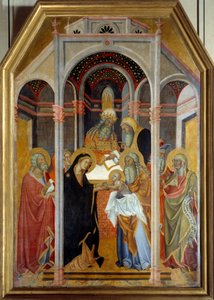Presentation at the Temple by also Manfredi de Battilori Bartolo di Fredi