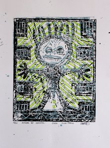 Tribal Spirit Figure by andrea de ranieri