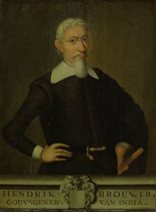Portrait of Hendrik Brouwer, Governor-General of the Dutch East Indies by anonymous (copy after)