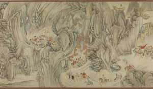 A Hunt in the Mountains of Heaven by anonymous 