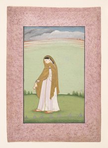 Abhisarika Nayika, a Heroine Longing for Her Lover by anonymous 