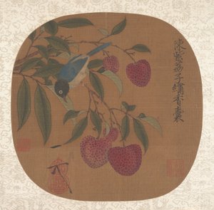 Bunch of Purple Lychees by anonymous 