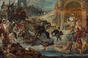 The Apotheosis of Victor Hugo by anonymous 