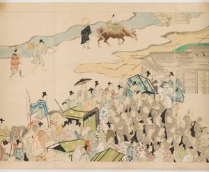 Shijō dōjō e-kotoba Hachi no ge by anonymous 