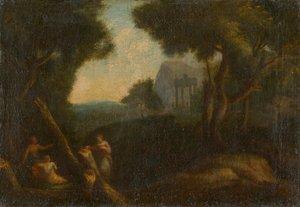 Nymphs in the Forest by anonymous 