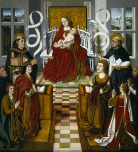 Madonna of the Catholic Monarchs by anonymous 