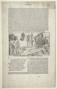 Dante and Virgil with the Vision of Beatrice by attributed to Baccio Baldini (Italian, c. 1436 1487)
