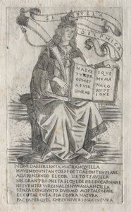 The Sibyls: The Delphian Sibyl by attributed to Francesco Rosselli