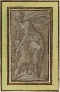 Nude with Putto by called Bertoia Jacopo Zanguidi