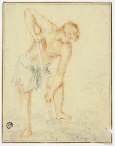Man with Spade