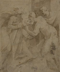 Return of the Prodigal Son by called Schiavone Andrea Meldolla