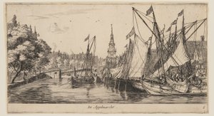 The Apple Market, from Views of Amsterdam