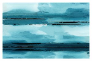 Abstract Blue Horizon by cartissi