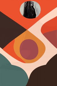 Abstract Earthy Forms by cartissi