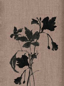 Black Botanical Silhouette