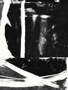 Black White Abstract Strokes by cartissi