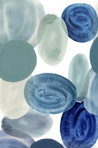 Calm Blue Green Shapes