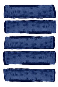 Dark Blue Brush Strokes by cartissi