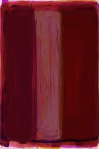 Deep Red Color Field by cartissi