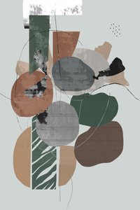 Earthy Abstract Shapes by cartissi