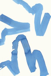 Fluid Blue Abstract