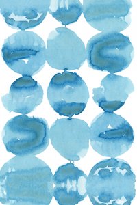 Fluid Blue Abstract
