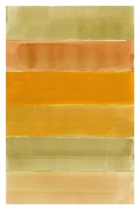 Golden Orange Green Stripes