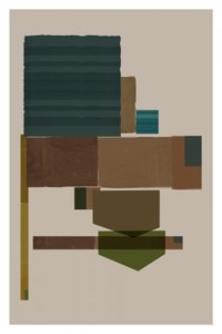 Layered Geometric Abstract by cartissi