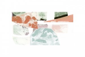 Layered Pastel Shapes by cartissi