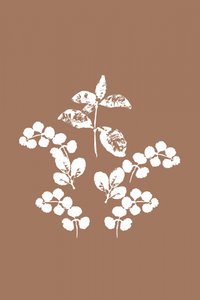 Minimalist White Leaves by cartissi
