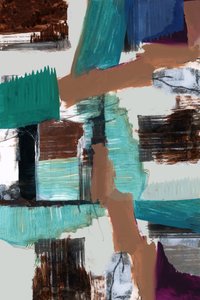 Modern Abstract Shapes by cartissi