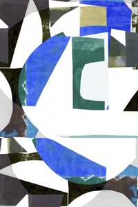 Modern Geometric Collage by cartissi
