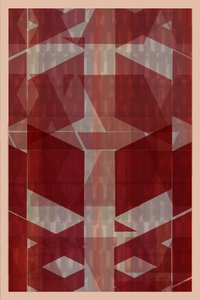 Modern Red Geometry by cartissi