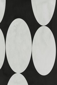 Monochrome Ovals Pattern