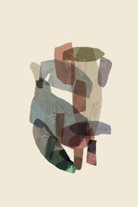 Muted Abstract Shapes by cartissi