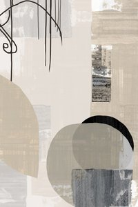 Neutral Abstract Shapes by cartissi