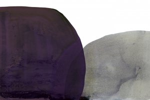 Purple Grey Abstract Shapes