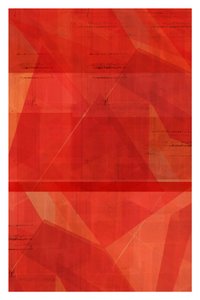 Red Geometric Layers
