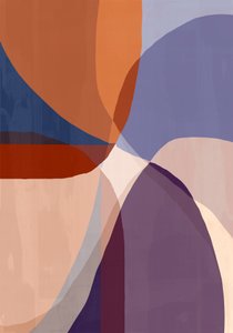 Serene Abstract Layers by cartissi