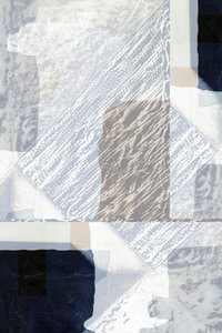 Serene Blue Gray Layers by cartissi