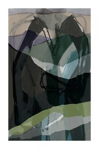 Serene Mountain Layers by cartissi