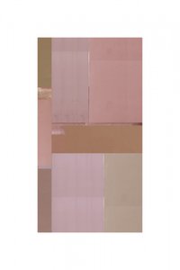 Soft Blush Geometric Abstract by cartissi
