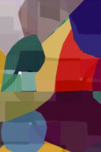 Vibrant Abstract Shapes by cartissi