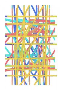 Vibrant Geometric Grid by cartissi