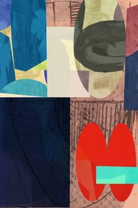 Vibrant Layered Shapes by cartissi