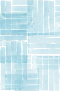 Watercolor Blue Stripes