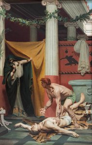 The Death of the Emperor Commodus by Kosma Sergejewitsch Petrow Wodkin