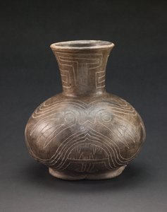 Vessel with Incised Motifs by culture Mississippian